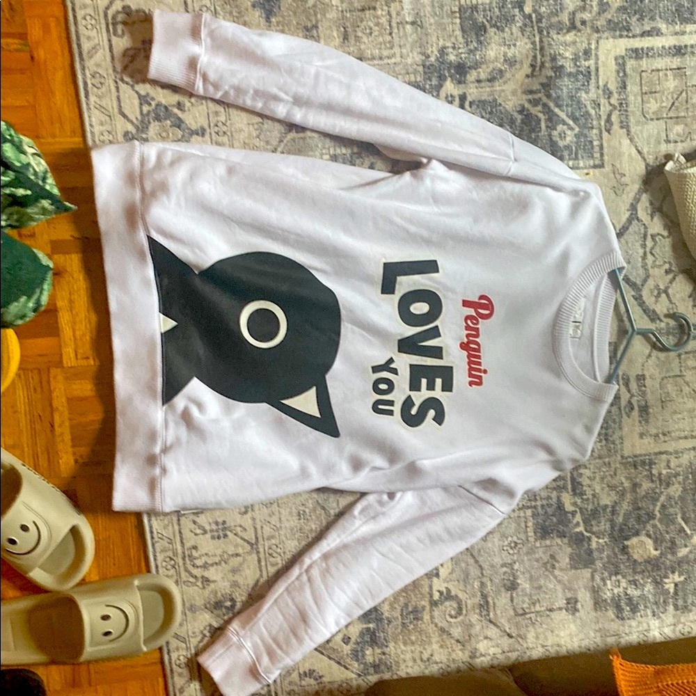 Original Chocolate White and Black Graphic Sweatshirt
